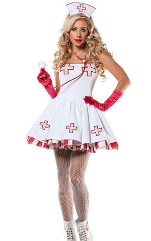 F1609 Nurse Nightingale Costume